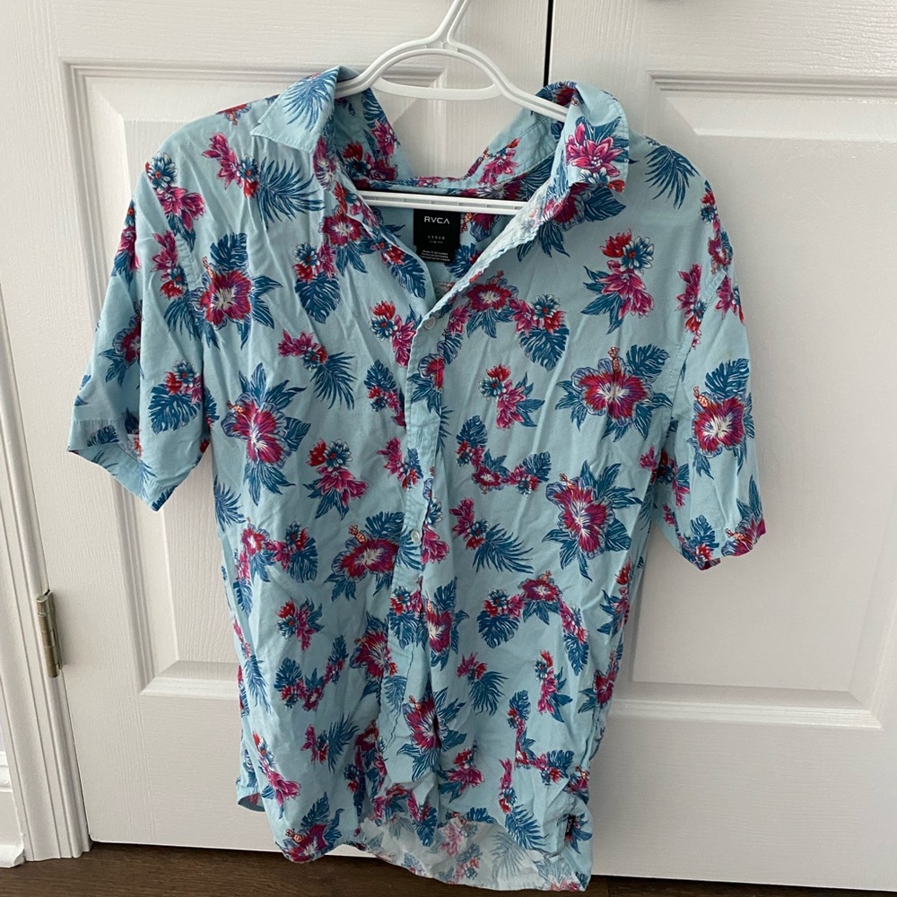 RVCA Hawaiian button down